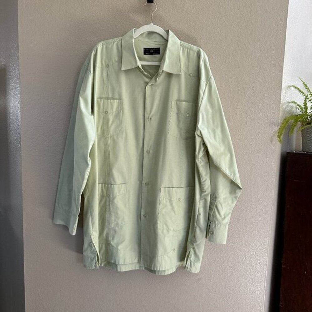 Paul Lambert Light Green Jacket/Shirt‎  Size XX-Large